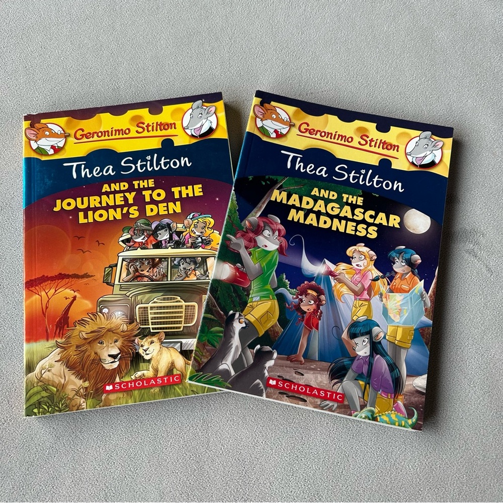 Set of 2 ~ Thea Stilton ~ Paperback